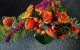 herbstlich-buntes Blumengesteck